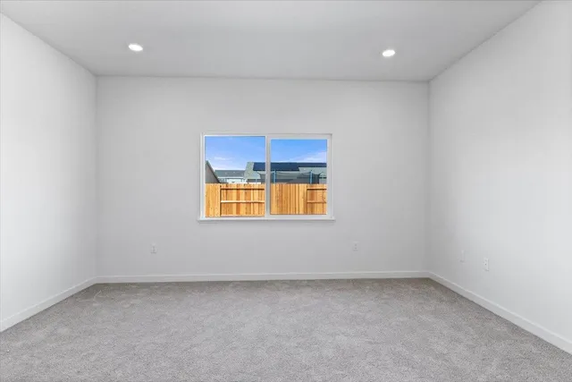 a view of empty room