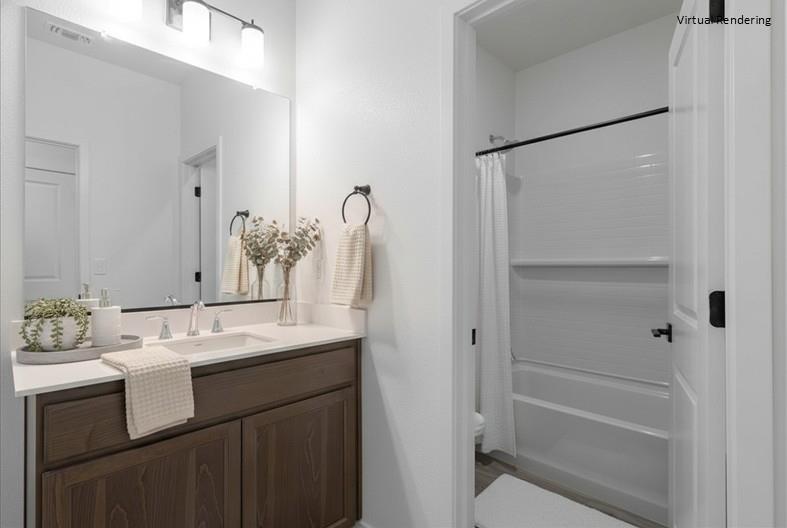 284 Piper Lane Colusa, CA 95932 - Photo 34 of 37 a bathroom with a sink and a mirror