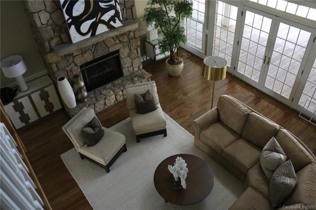 3215 Startown Road Lincolnton, NC 28092 - Photo 11 of 39 a living room with furniture and a fireplace