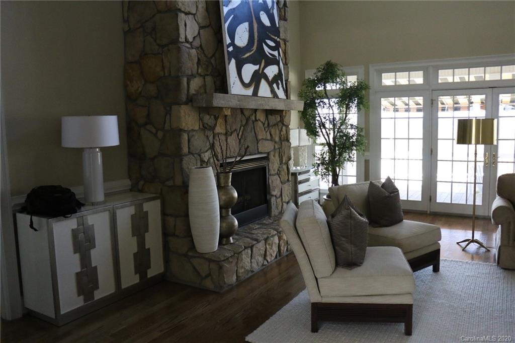 3215 Startown Road Lincolnton, NC 28092 - Photo 6 of 39 a living room with furniture and a fireplace