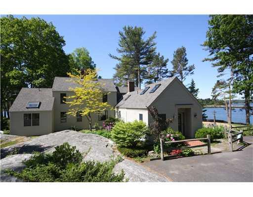 46 Albion Point Road Boothbay, ME 04537 - Photo 5 of 22 Exterior Front. Colonial style 2969...