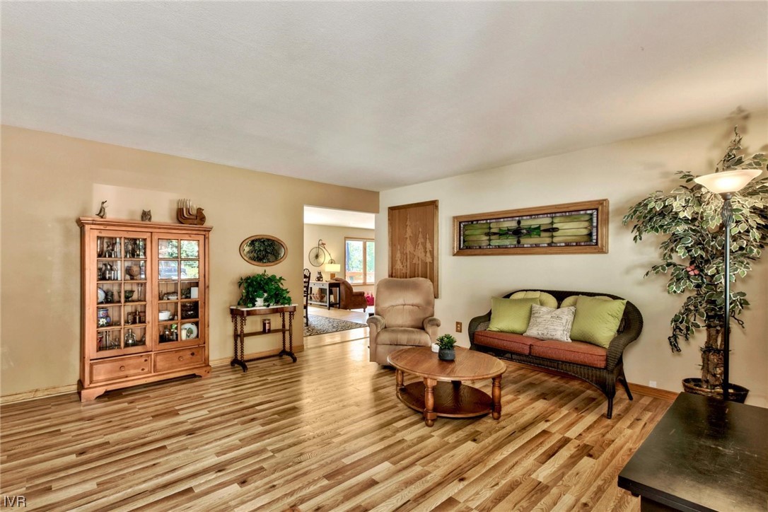 969 Cinnabar Court Incline Village, NV 89451 - Photo 8 of 28 a living room with furniture and wooden floor