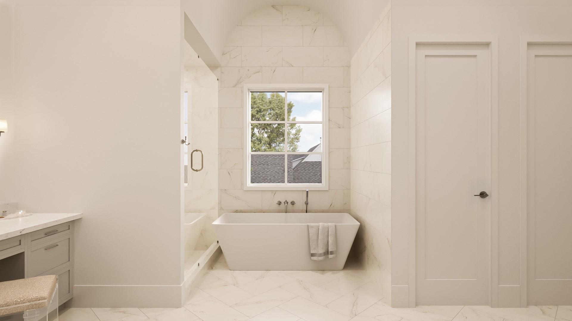 2514 Southgate Boulevard Houston, TX 77030 - Photo 28 of 38 Primary Bathroom - Virtual Rendering