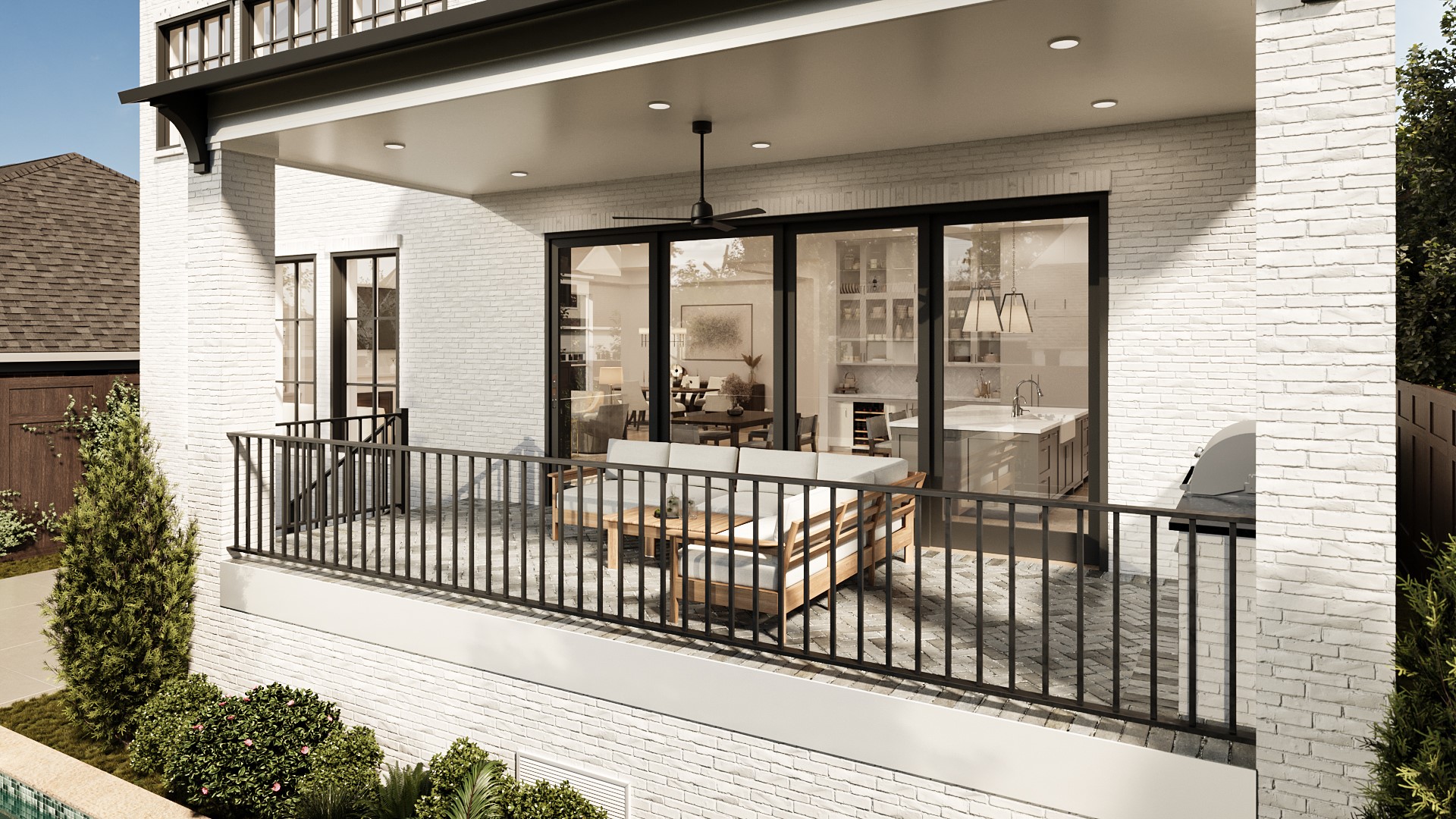 2514 Southgate Boulevard Houston, TX 77030 - Photo 36 of 38 Lanai - Virtual Rendering