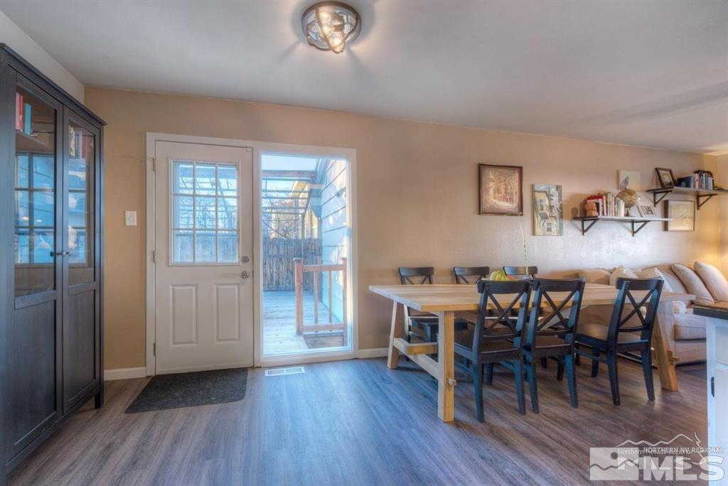 3245 Everett Drive Reno, NV 89503 - Photo 9 of 19 a view of a dining room with furniture and wooden floor