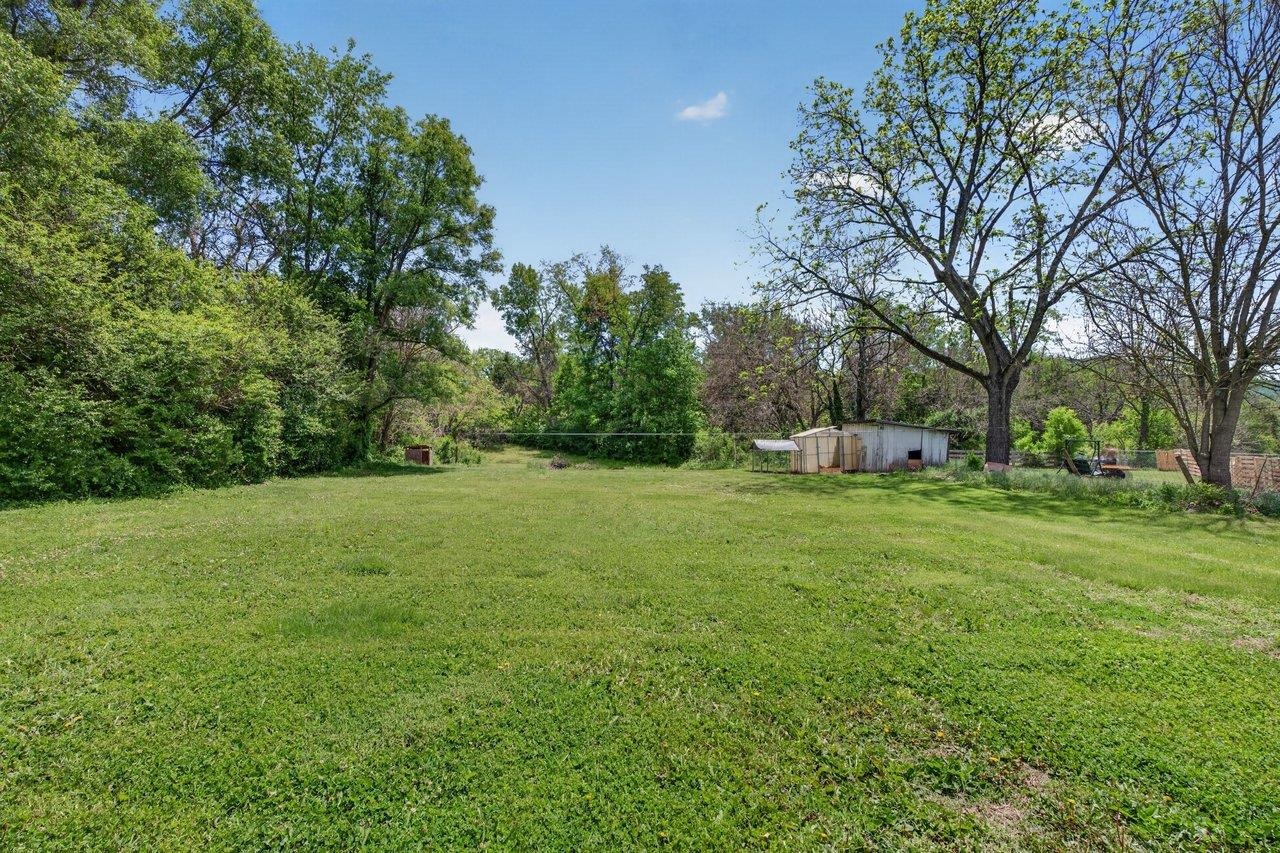 724 Newtown Road Elkton, VA 22827 - Photo 36 of 38 a view of a backyard with large trees