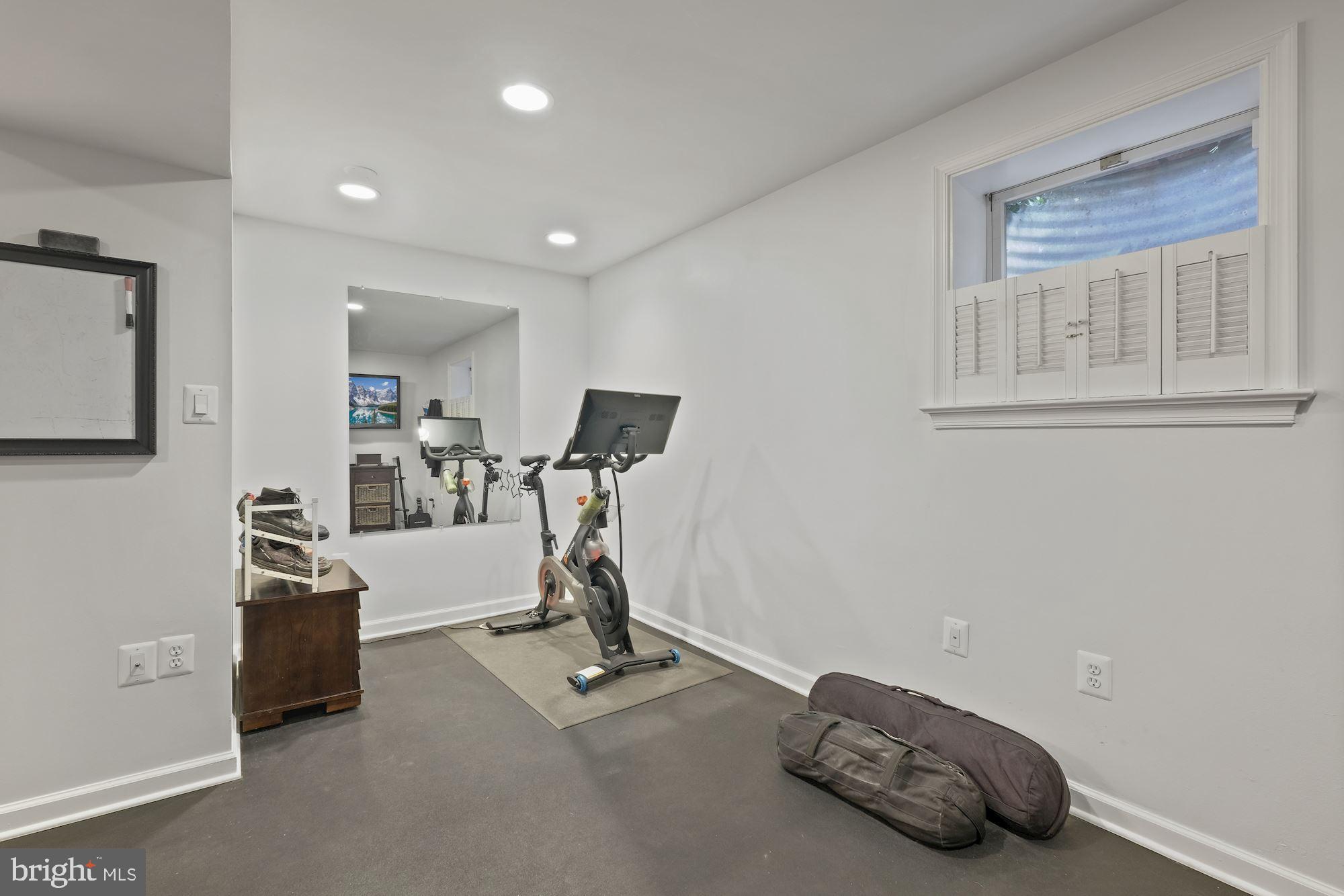 11833 Hunting Ridge Court Potomac, MD 20854 - Photo 41 of 50 Home gym w/ specialty flooring