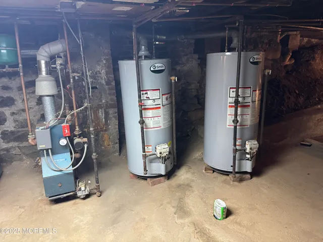 a view of water heater room
