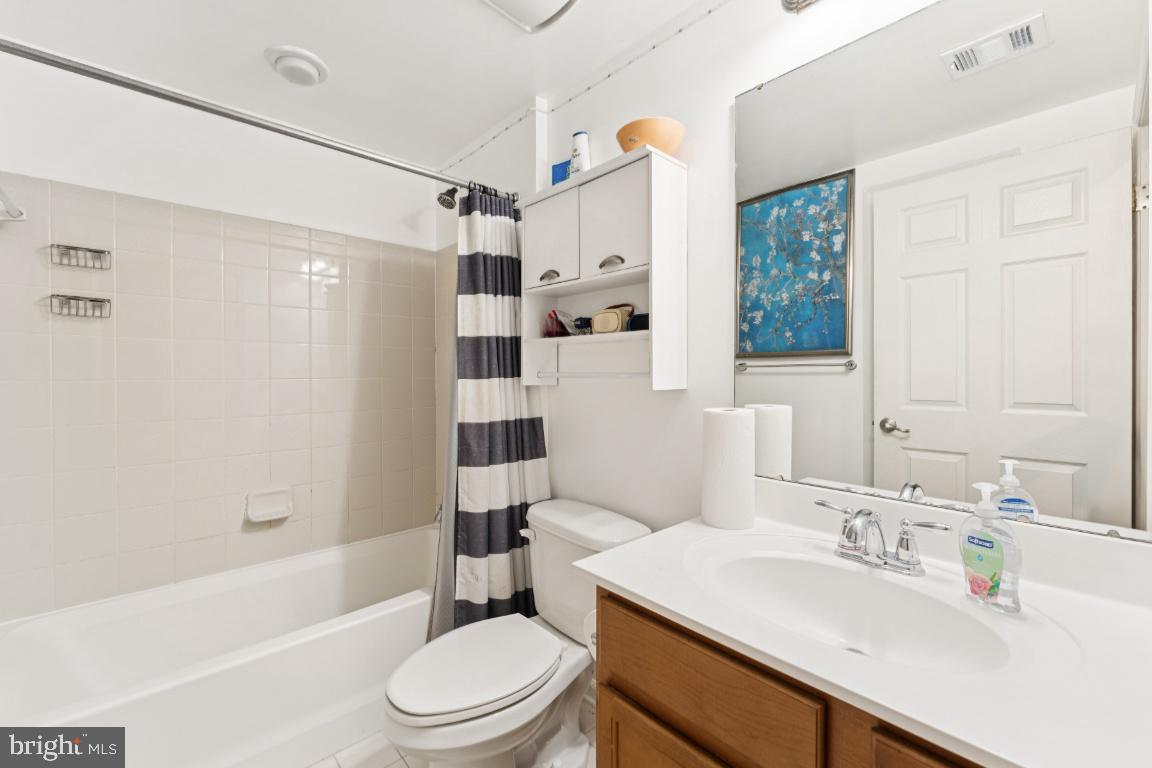 2608 St Marys View Road Accokeek, MD 20607 - Photo 21 of 25 a bathroom with a sink toilet and shower