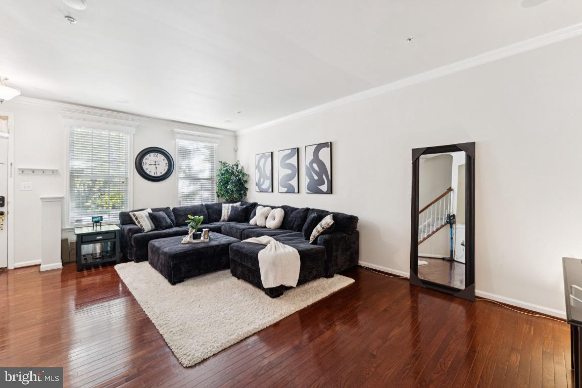 2608 St Marys View Road Accokeek, MD 20607 - Photo 8 of 25 a living room with furniture and wooden floor