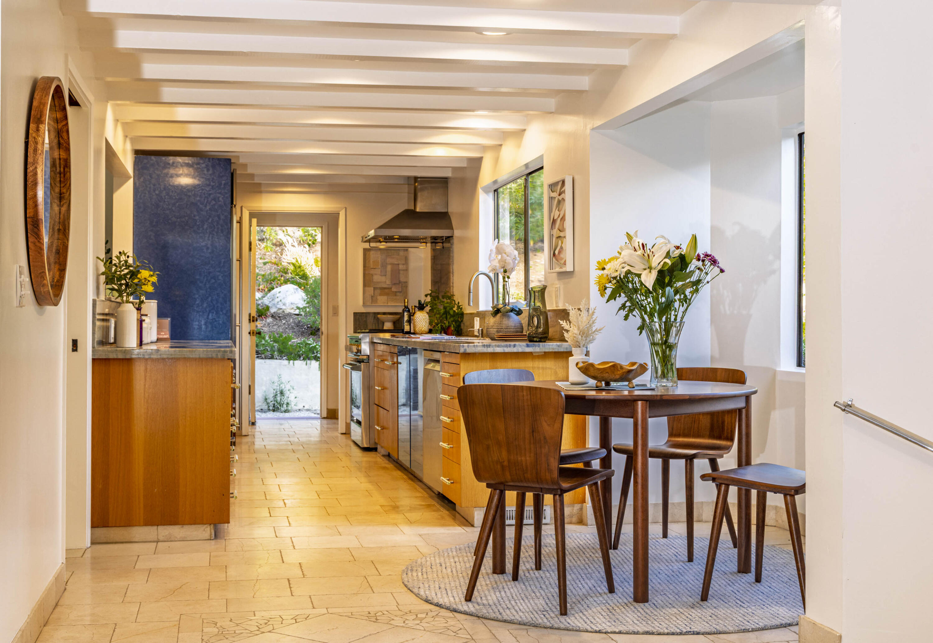 520 Barker Pass Road Santa Barbara, CA 93108 - Photo 15 of 46 Informal Dining and Galley kitchen