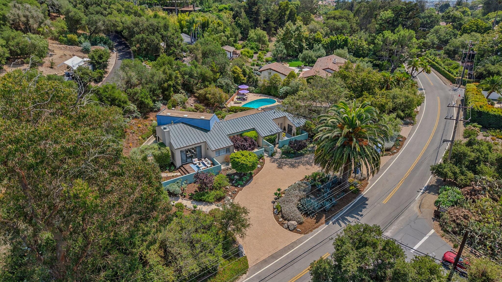 520 Barker Pass Road Santa Barbara, CA 93108 - Photo 34 of 56 AerialPhotos_520BarkerPassRd1308