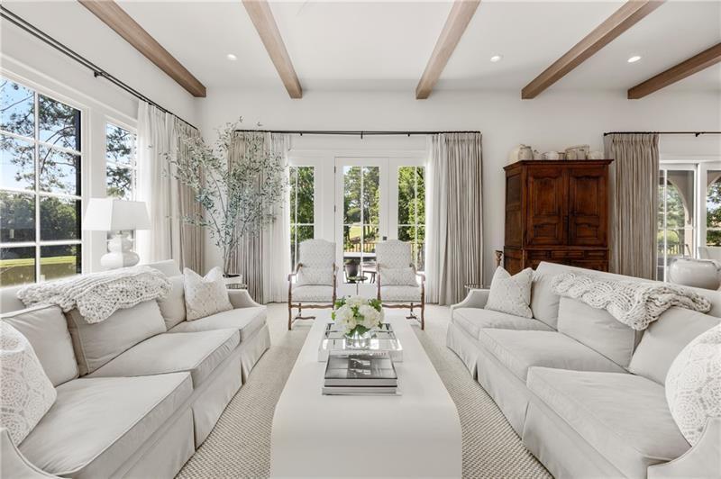3940 Cottage Park Alpharetta, GA 30004 - Photo 27 of 76 a living room with furniture and a large window