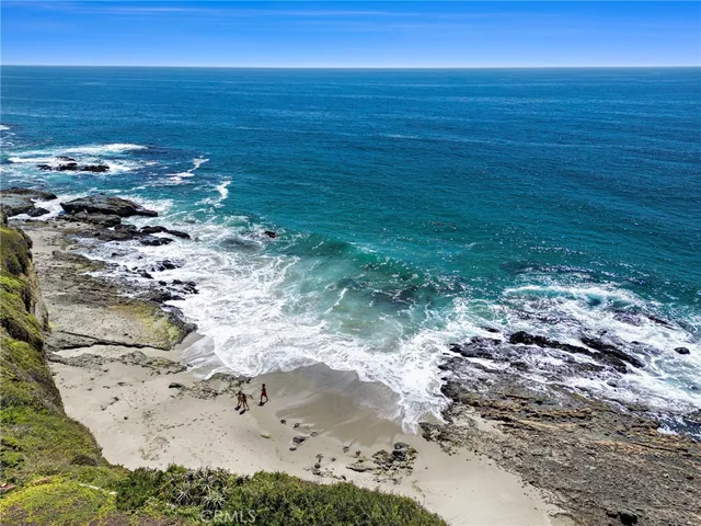 a view of ocean view with beach