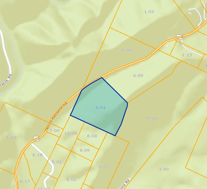 Lot 3 Tellico Reliance Road Reliance, TN 37369 - Photo 4 of 5 Parcel 3 Map - 20 Acres