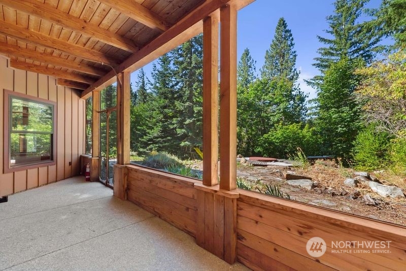 23510 White River Road Leavenworth, WA 98826 - Photo 6 of 39 a view of a room with wooden floor and fence