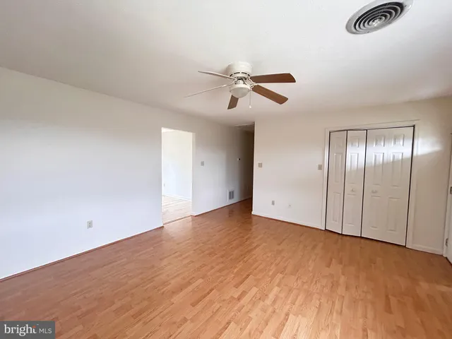 wooden floor in an empty room
