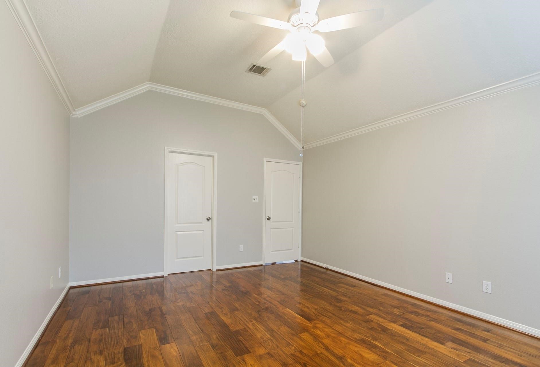 1230 Sienna Hill Drive Houston, TX 77077 - Photo 27 of 42 wooden floor in an empty room
