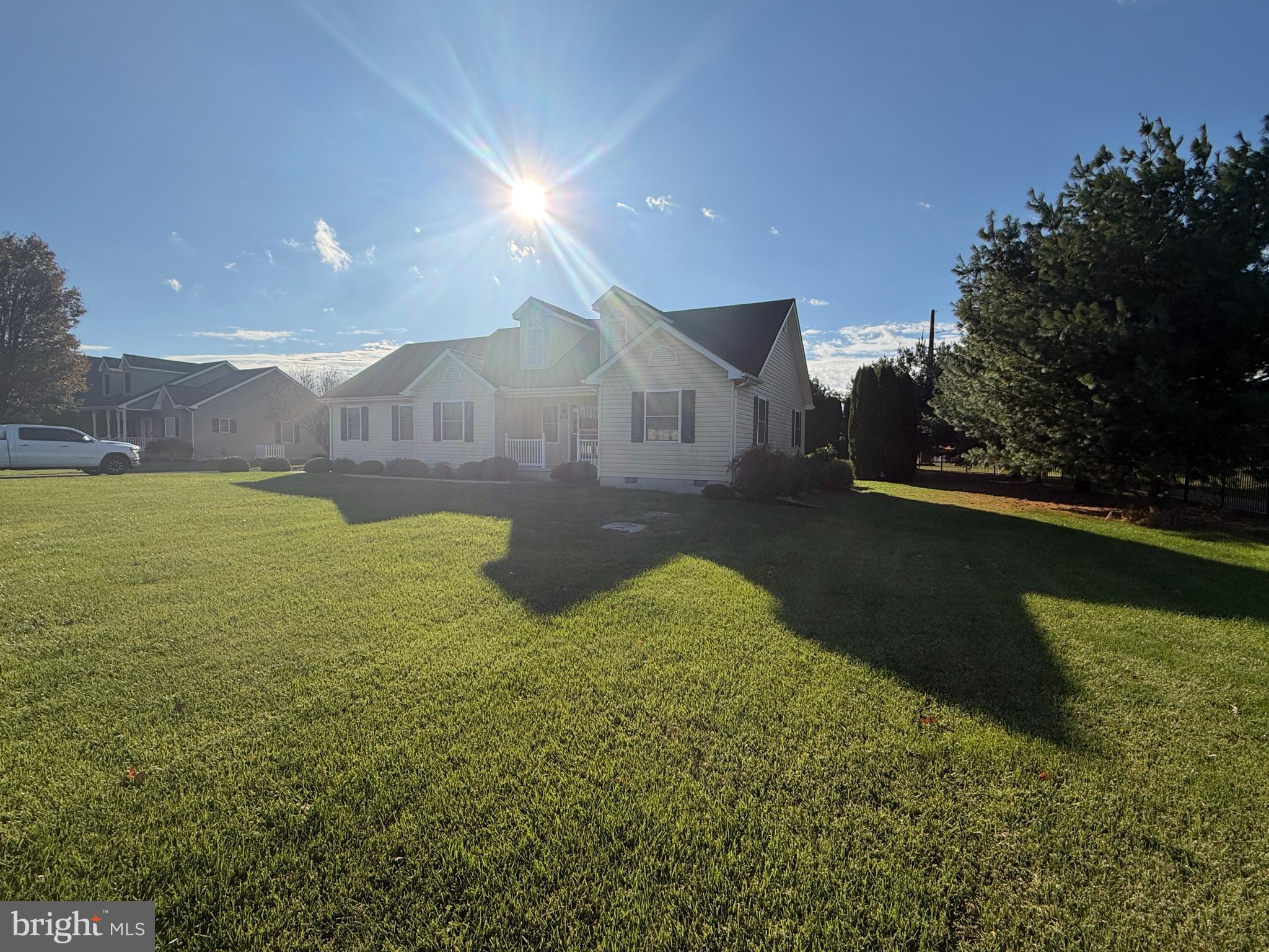 a view of outdoor space and yard