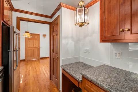 a view of front door