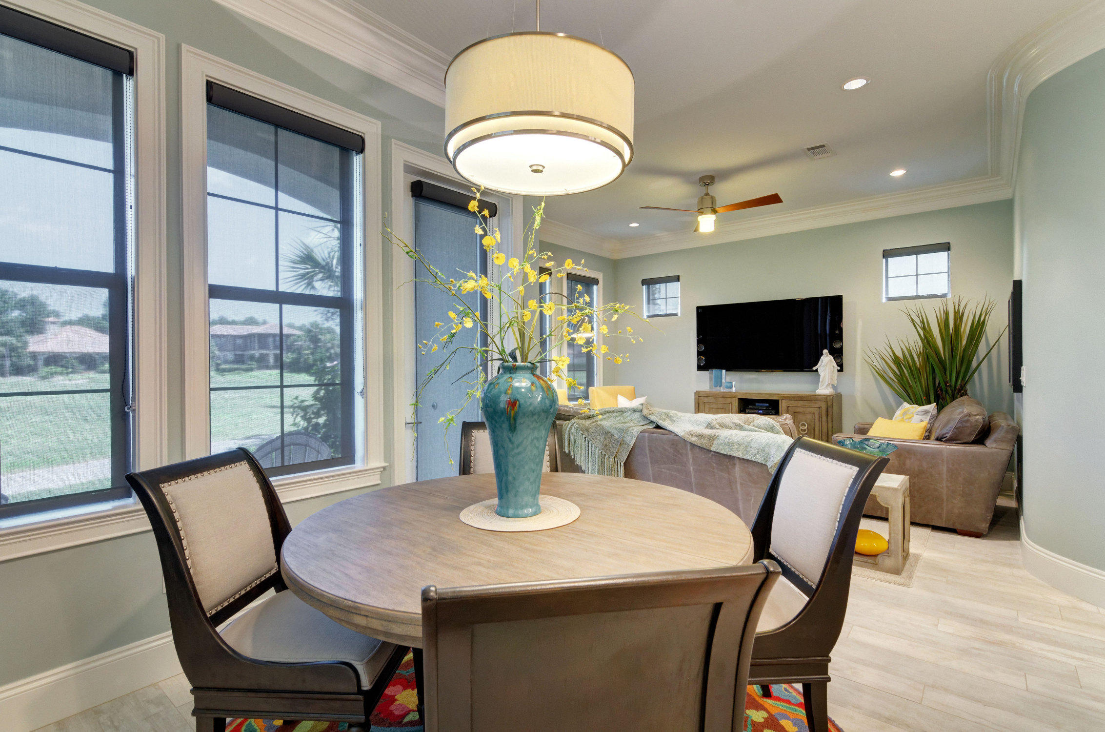 1922 Baytowne Loop Miramar Beach, FL 32550 - Photo 22 of 65 a view of a dining room with furniture and window