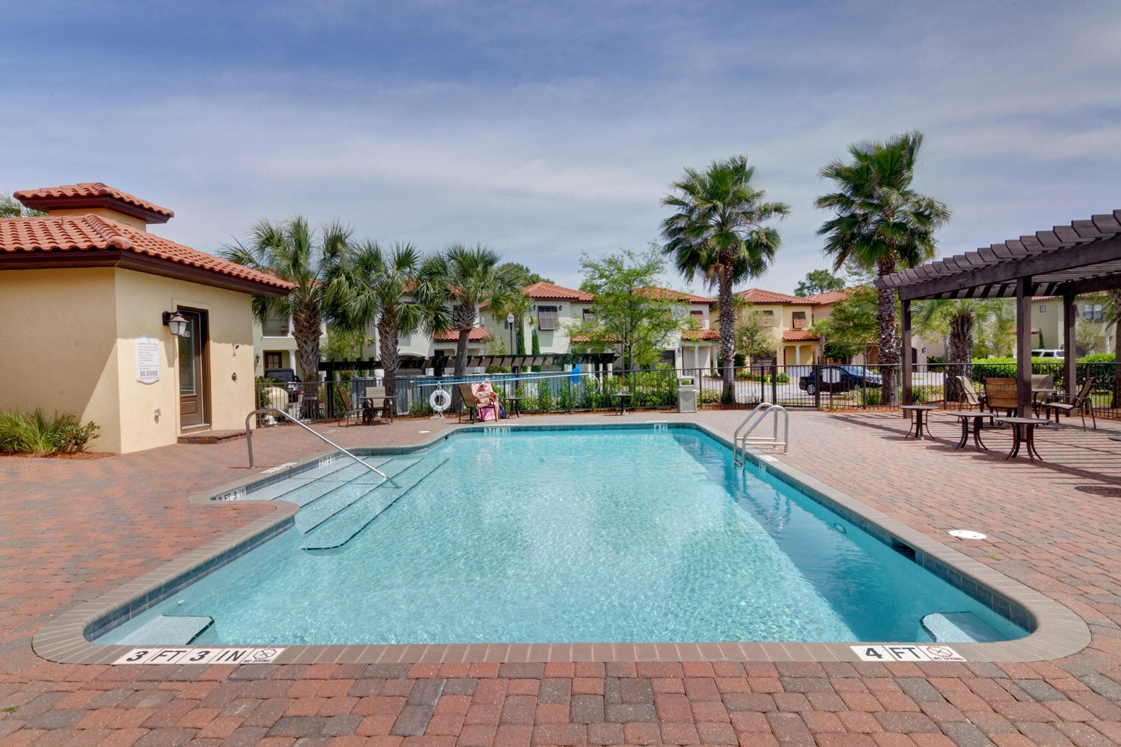 1922 Baytowne Loop Miramar Beach, FL 32550 - Photo 62 of 65 a swimming pool view with a outdoor seating
