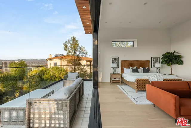 a outdoor space with patio area