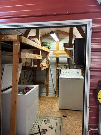 a view of outdoor space with seating area