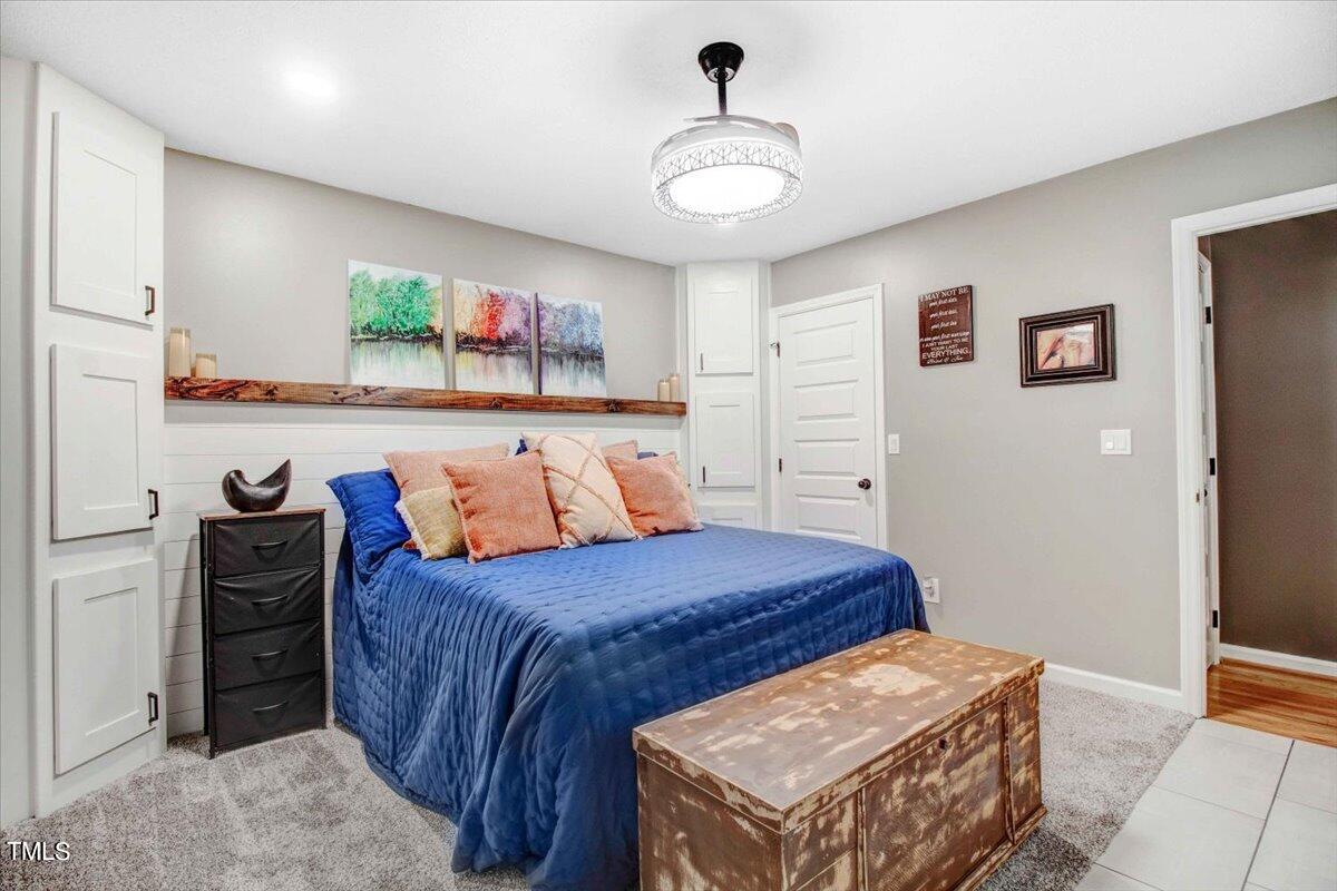 7509 Fiesta Way Raleigh, NC 27615 - Photo 26 of 56 Secondary Master bedroom w/walk in closet