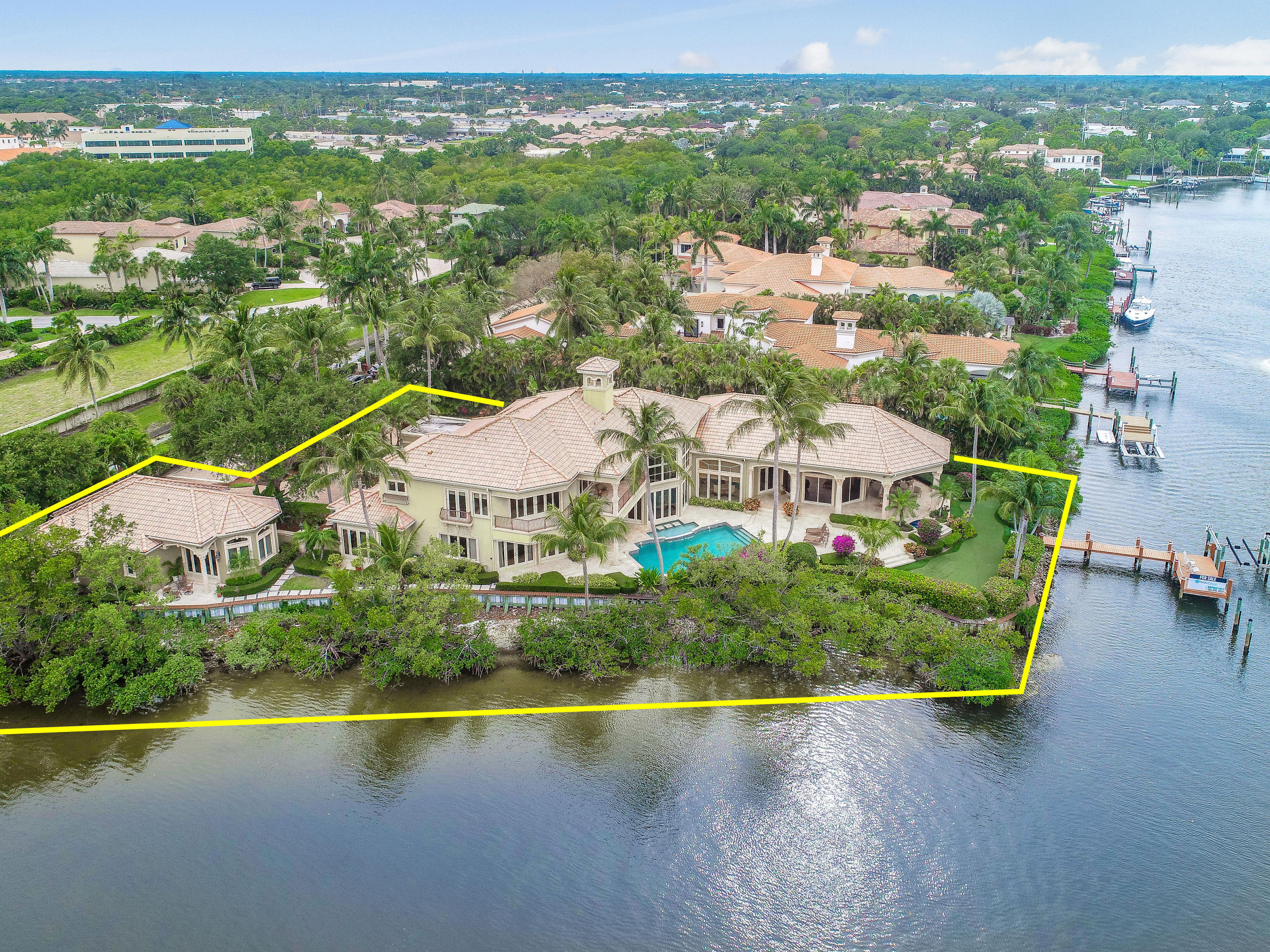 403 Old Jupiter Beach Road Jupiter, FL 33477 - Photo 1 of 27 403OldJupiterRoadAerial(5)_marked