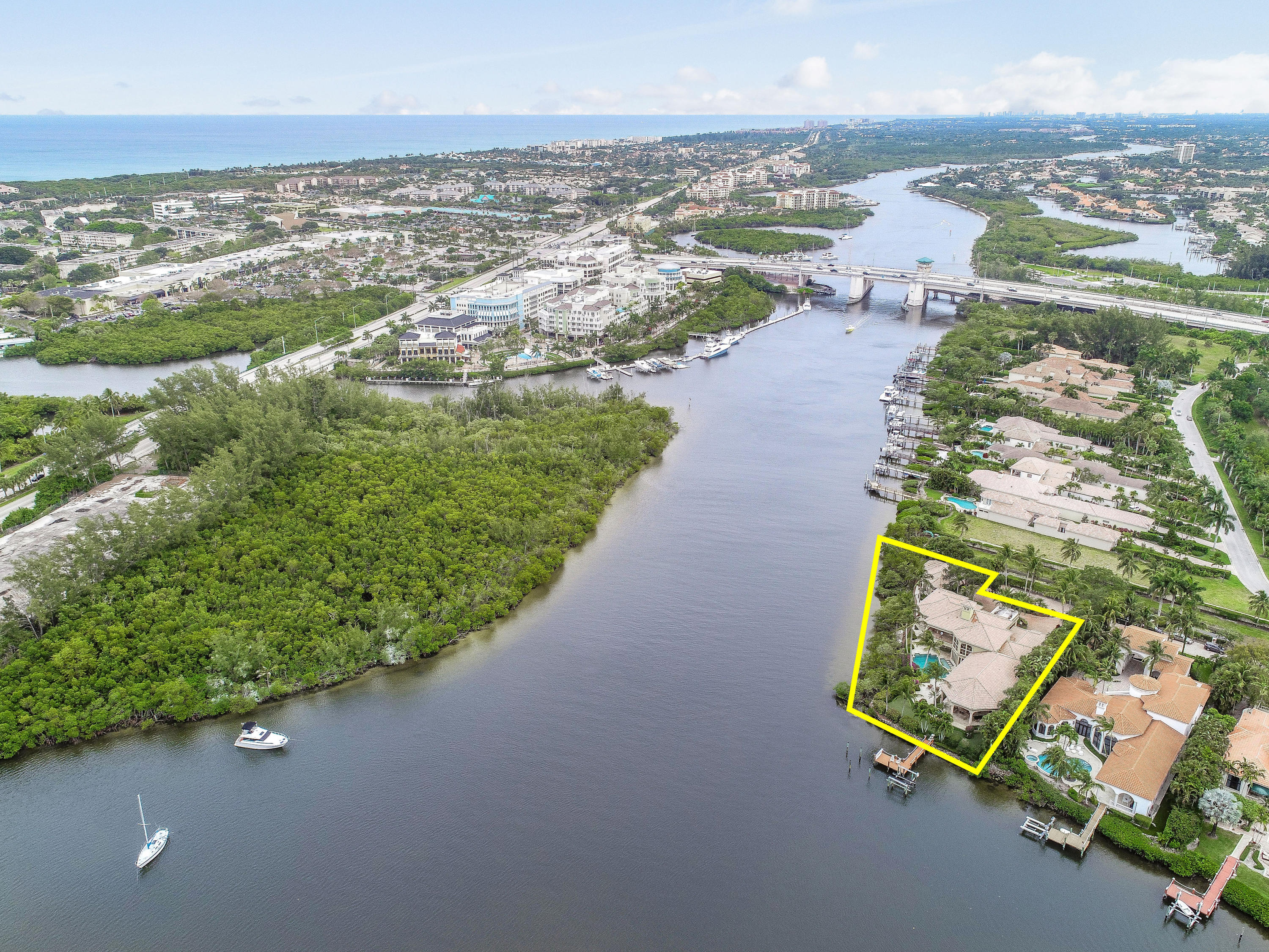 403 Old Jupiter Beach Road Jupiter, FL 33477 - Photo 27 of 27 403OldJupiterRoadAerial(9)_marked