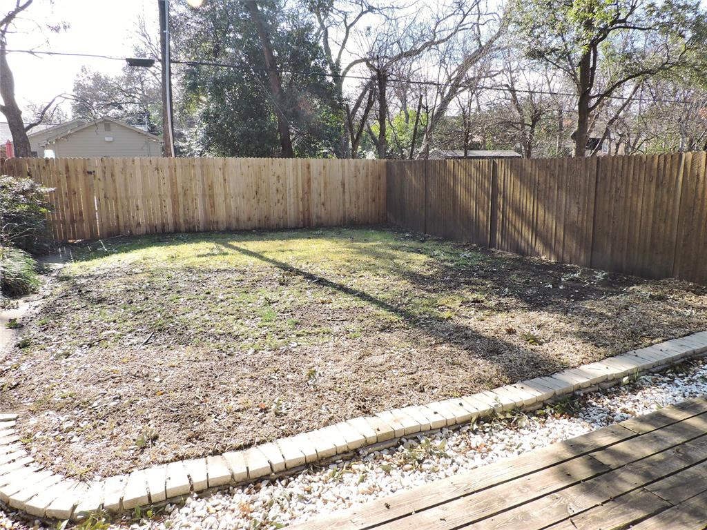 3425 Westcliff Road South Fort Worth, TX 76109 - Photo 20 of 22 View of fenced backyard