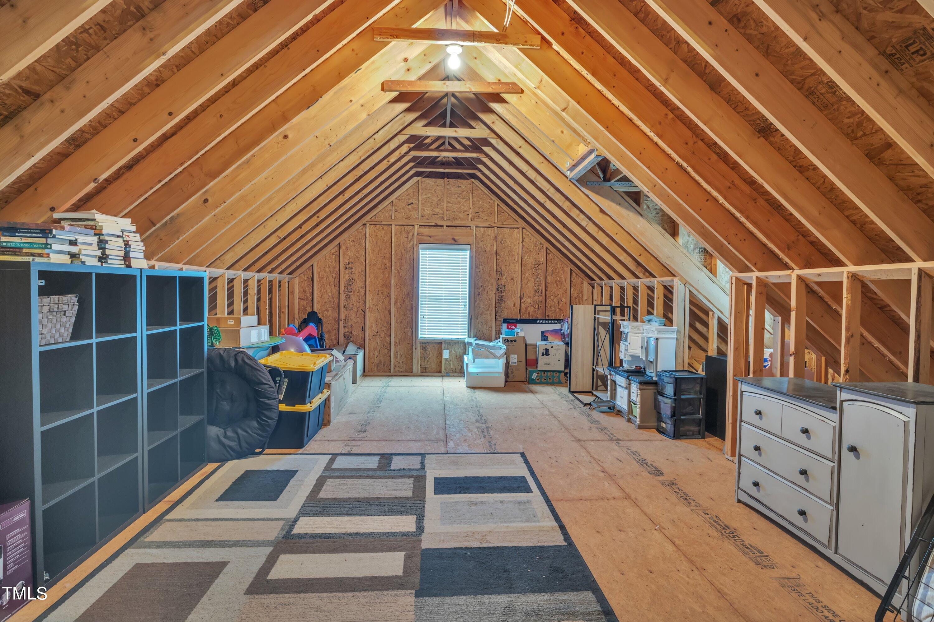 8805 Dukes Lake Road Zebulon, NC 27597 - Photo 21 of 26 Enormous Walk up Attic