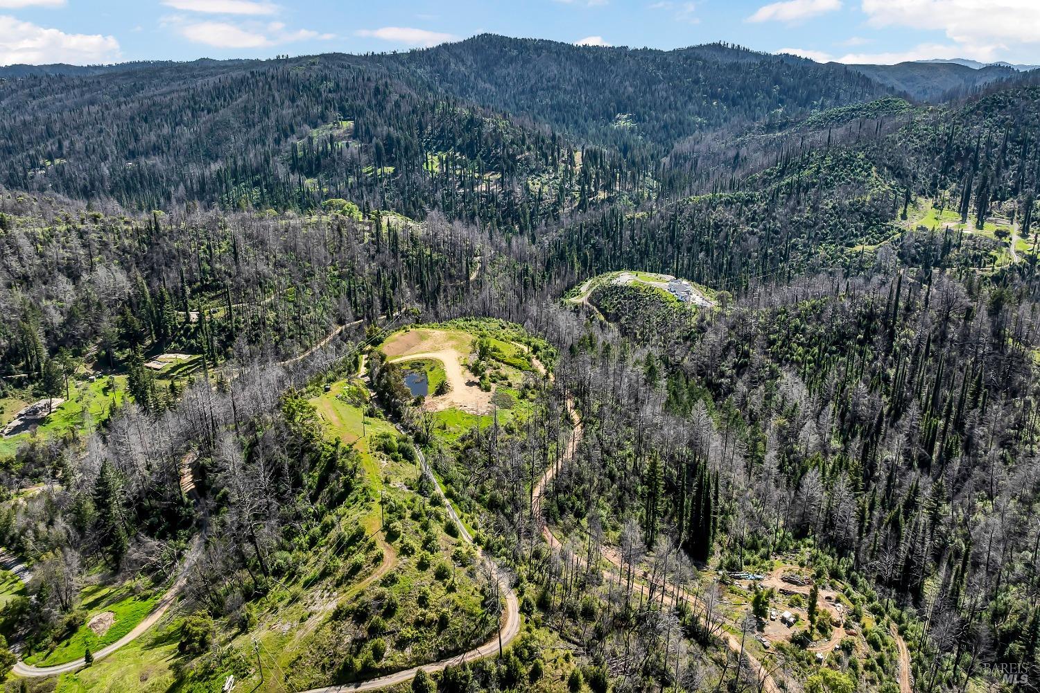 7777 Mill Creek Road Healdsburg, CA 95448 - Photo 6 of 18 a view of a house with a lush green forest