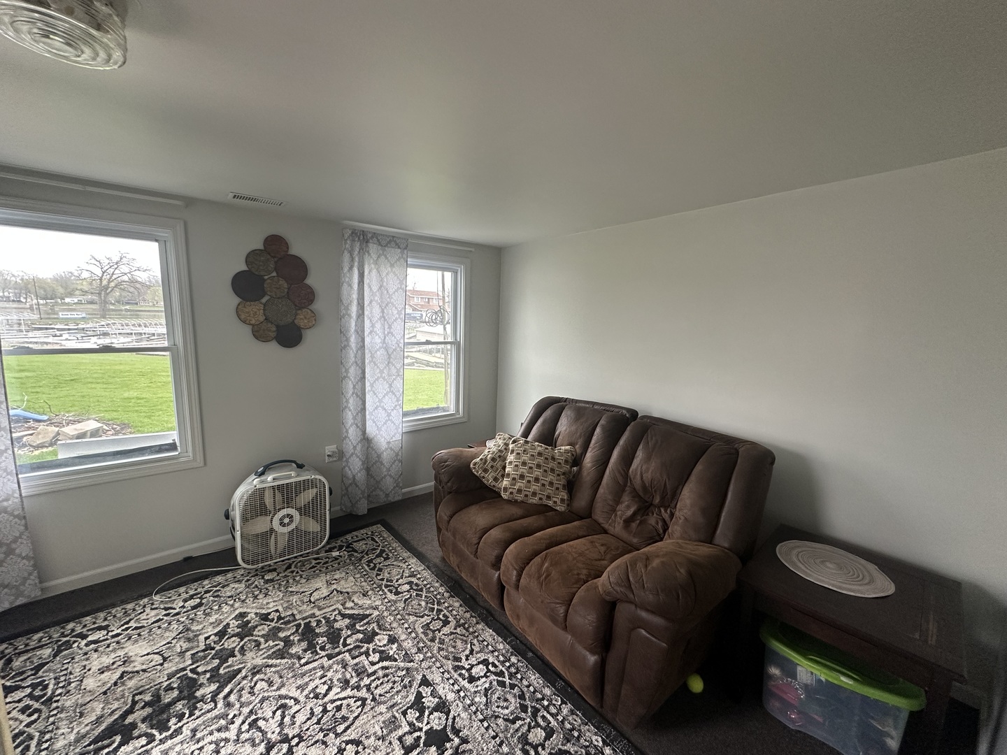 2697 River Road Kankakee, IL 60901 - Photo 59 of 60 a living room with furniture a window and a rug