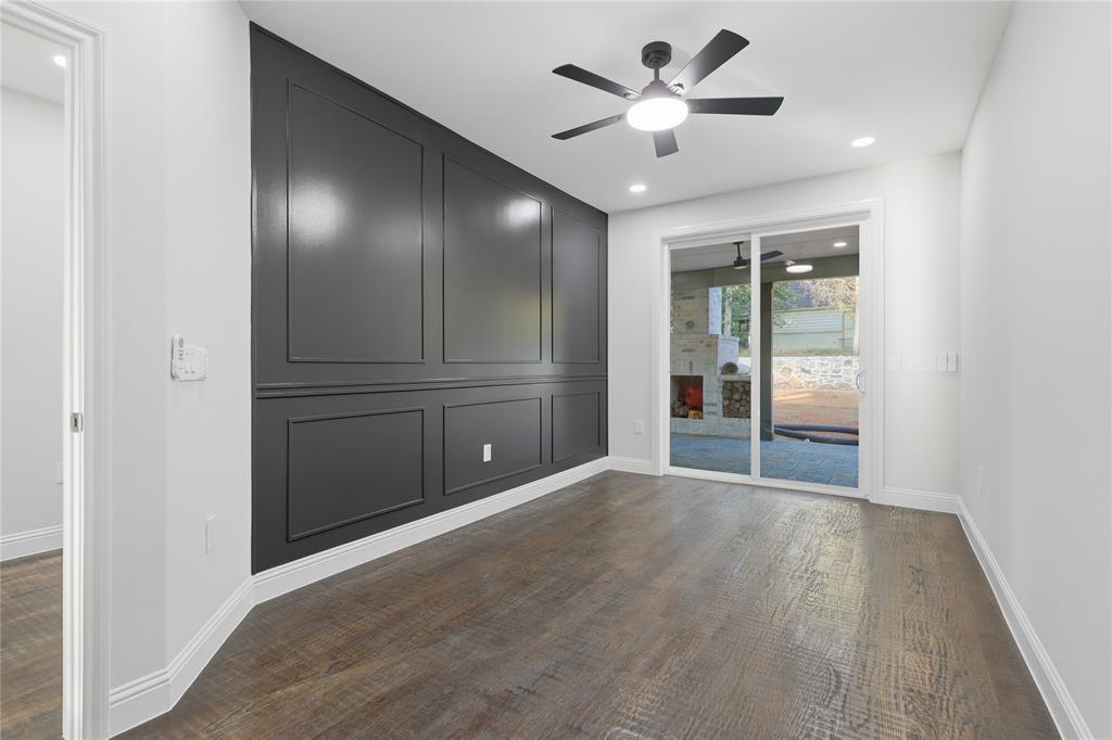 2150 Lakeview Mabank, TX 75156 - Photo 22 of 36 an empty room with fan and entrance