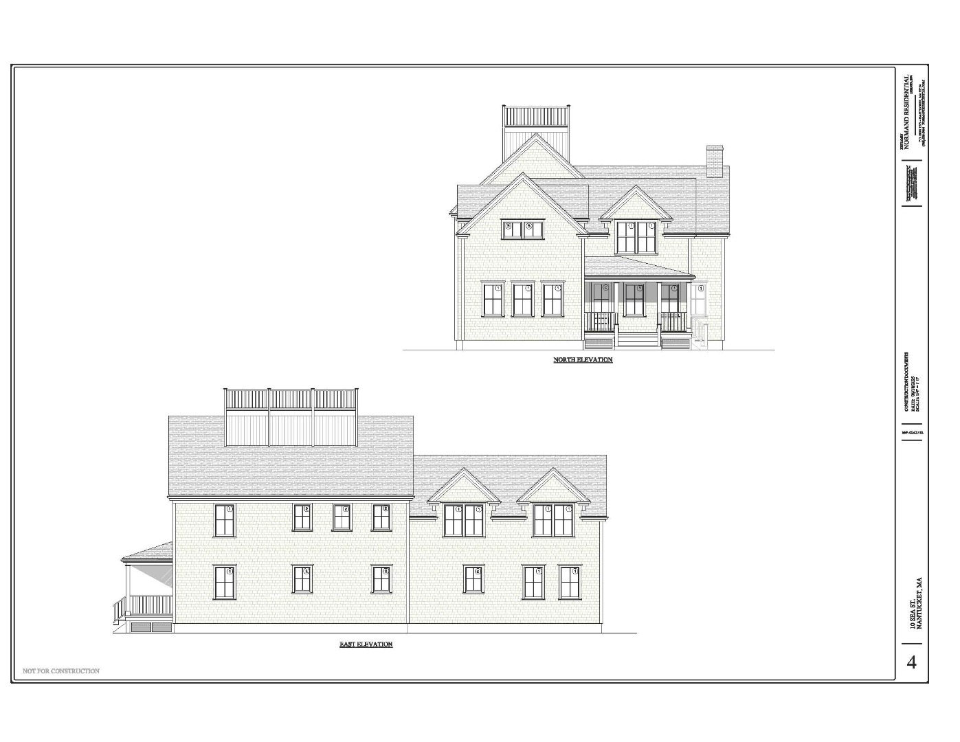 10 Sea Street Nantucket, MA 02554 - Photo 7 of 8 a picture of a floor plan
