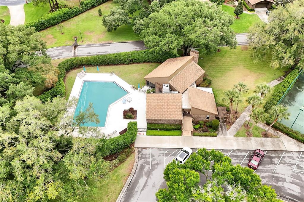 139 Woden Way Winter Haven, FL 33884 - Photo 59 of 60 an aerial view of a house with a yard and lake view
