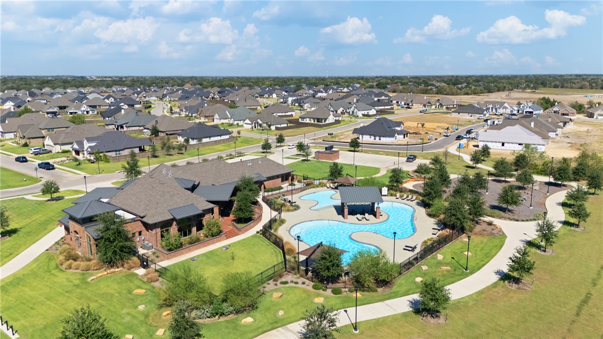 5103 Booth Falls Trail Bryan, TX 77802 - Photo 16 of 18 Ariel view of Oakmont community pool.