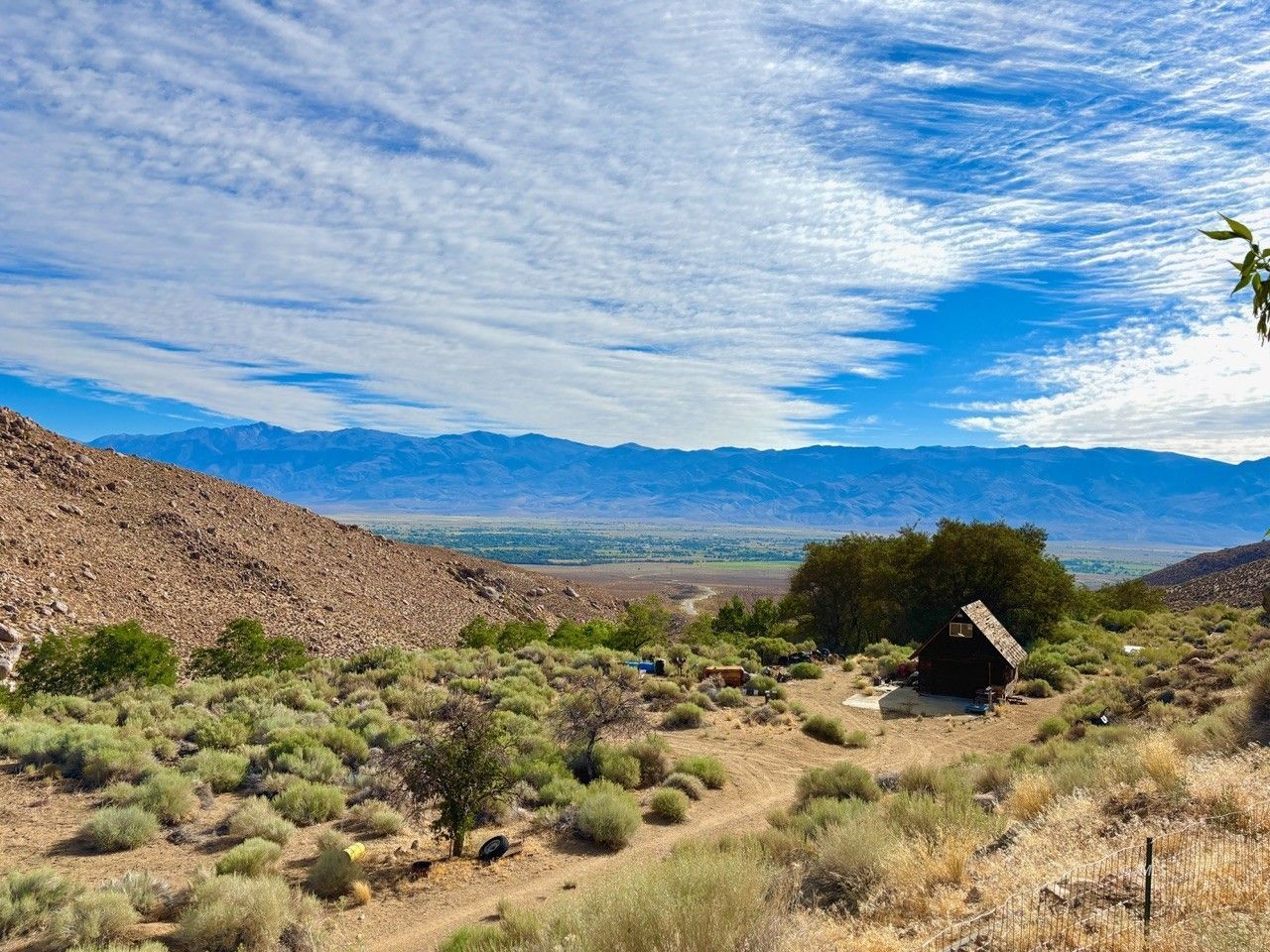 57 Bir Road Bishop, CA 93514 - Photo 18 of 35 a view of a sky from a yard