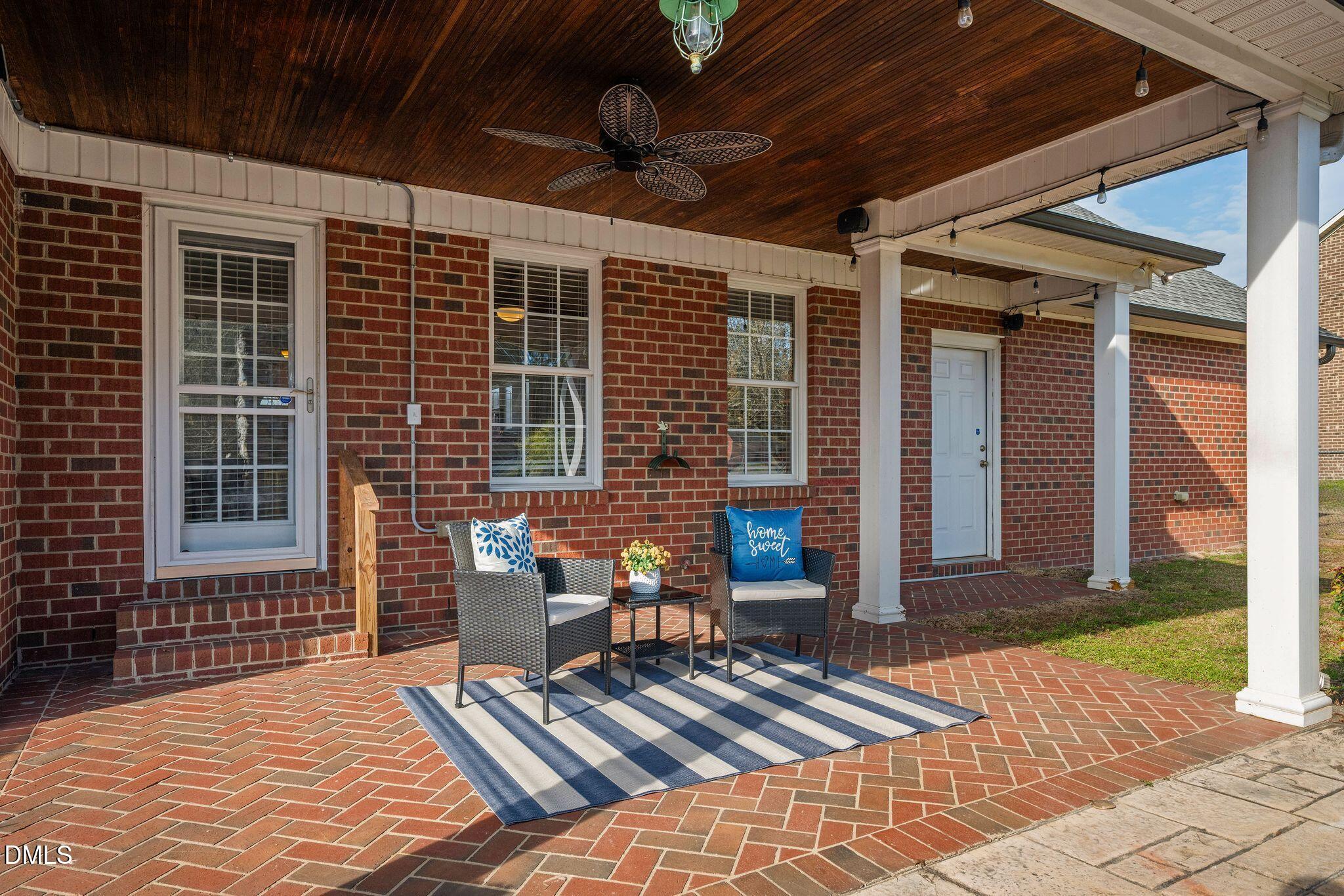 5223 Center Church Road Sanford, NC 27330 - Photo 10 of 54 Back Covered Patio