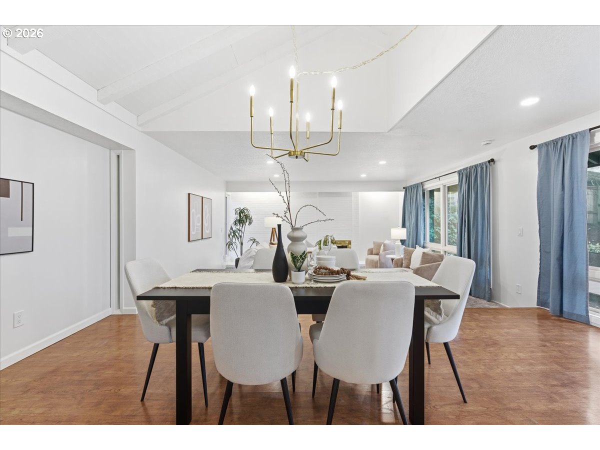 14825 Southwest Village Lane Beaverton, OR 97007 - Photo 8 of 32 a view of a dining room with furniture