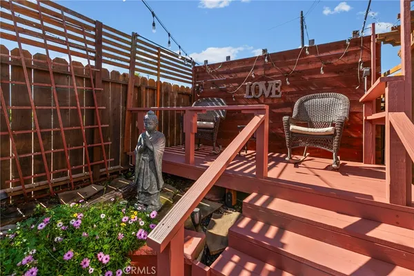 a view of outdoor space and patio