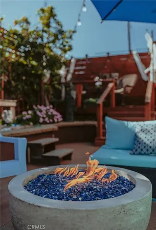 a view of a lake with a mountain in the background