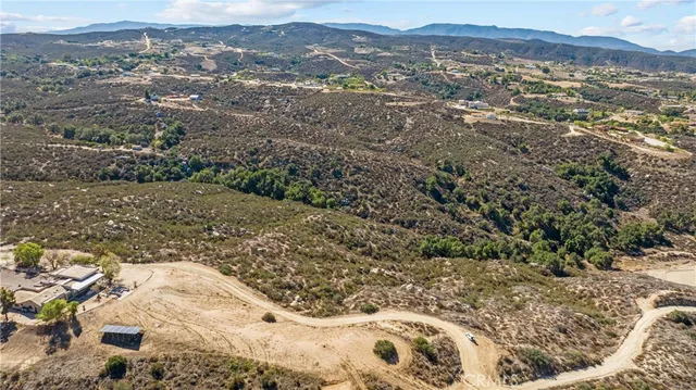 a view of city and mountain