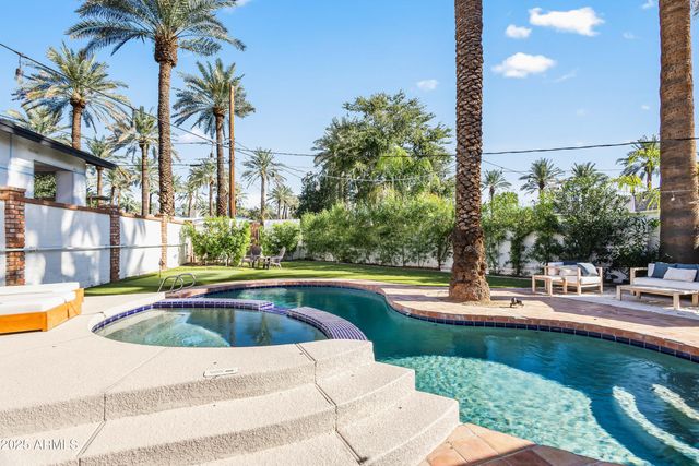 a view of outdoor space yard swimming pool and patio
