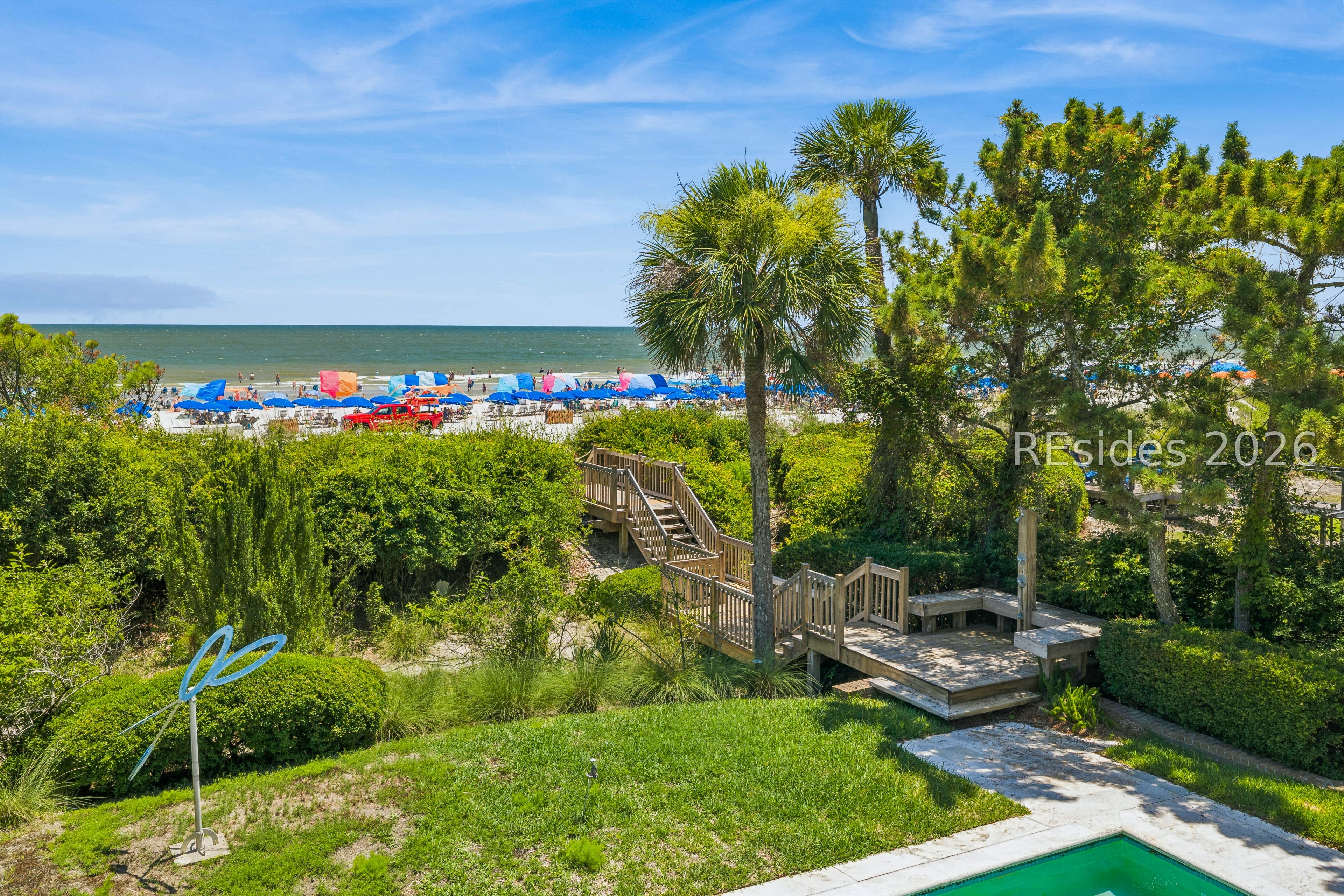 21 Red Cardinal Road Hilton Head Island, SC 29928 - Photo 53 of 54 Pool, beachwalk, and beach
