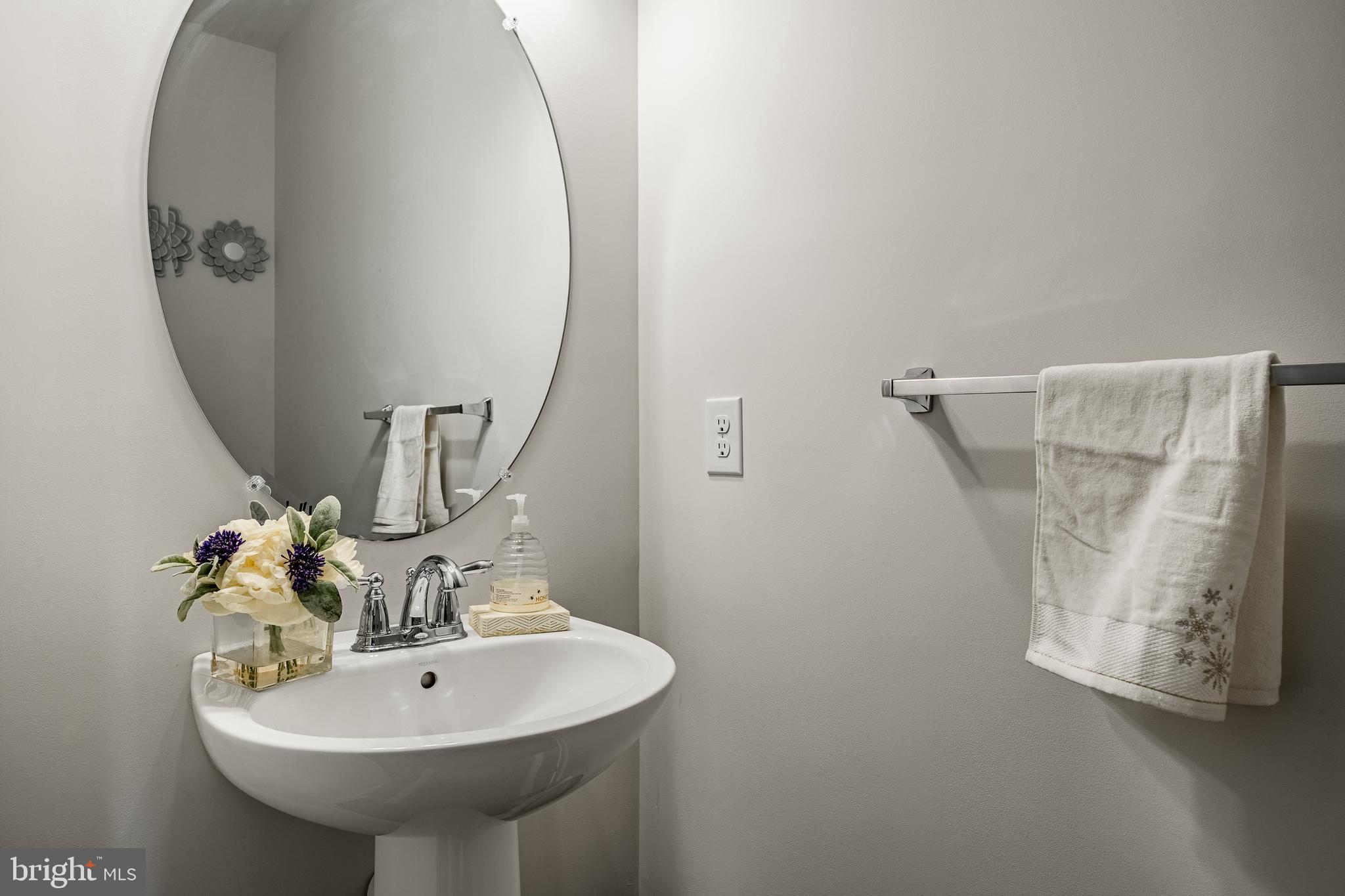 25 North Tompkins Square Downingtown, PA 19335 - Photo 15 of 53 a bathroom with a sink and mirror