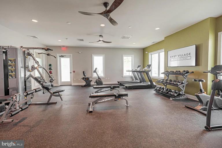 25 North Tompkins Square Downingtown, PA 19335 - Photo 49 of 53 a view of a room with gym equipment