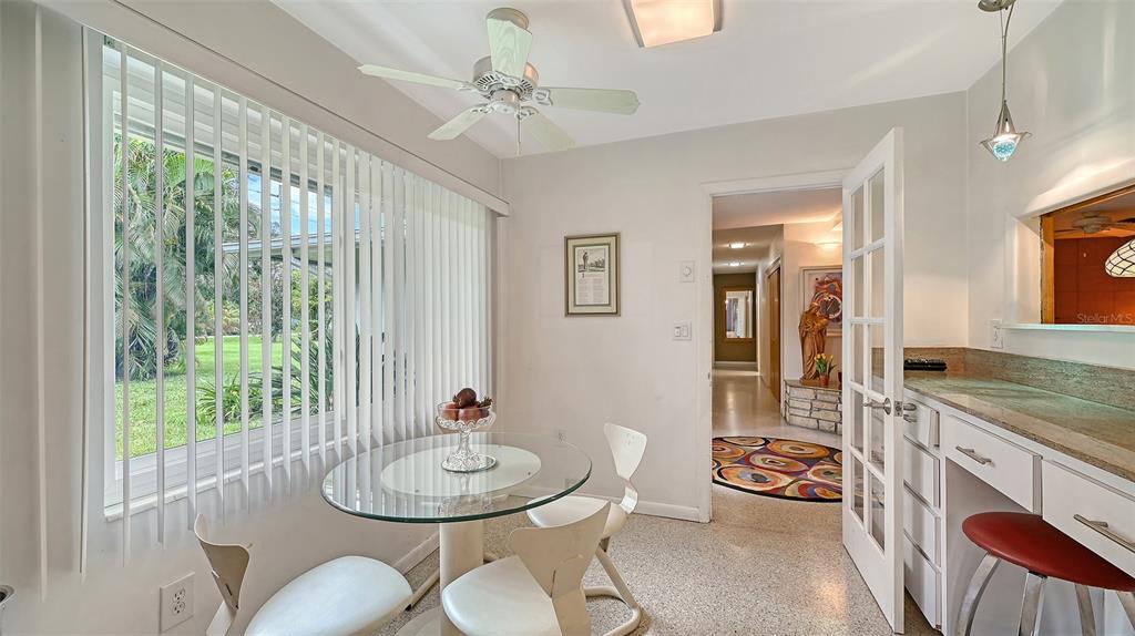 3012 Desoto Road Sarasota, FL 34234 - Photo 31 of 78 a view of a dining room with furniture window and outside view